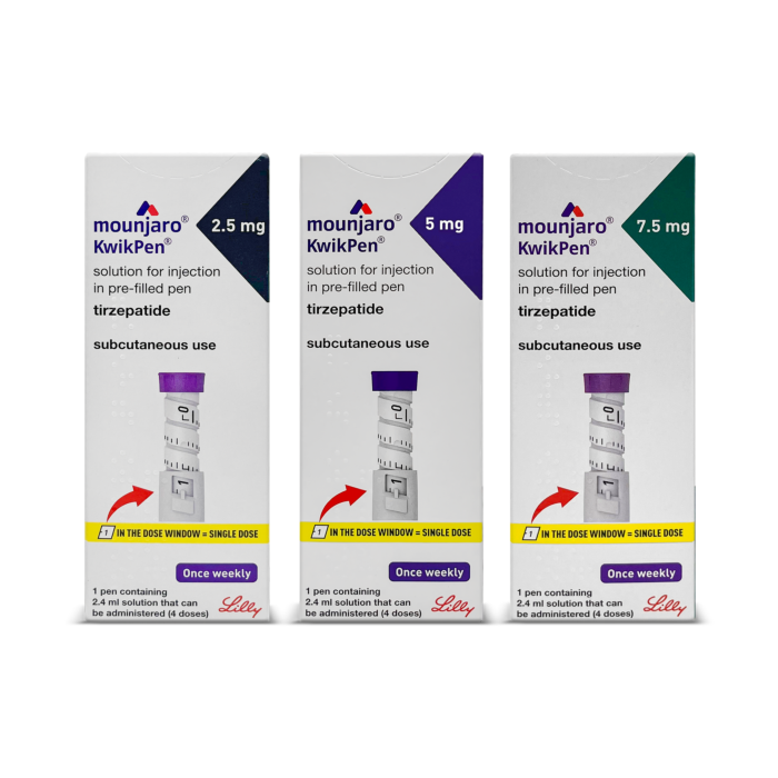 Mounjaro (Tirzepatide) Single-Dose Pens